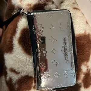 MK wristlet silver